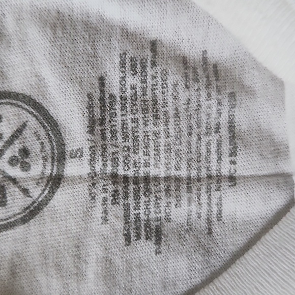DOM White graphic Tee short sleeves size S - Picture 5 of 10